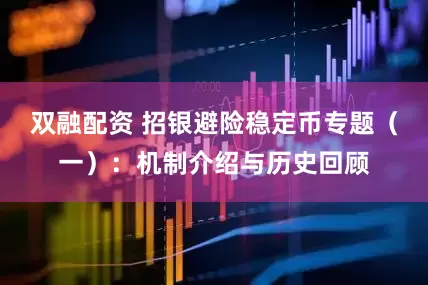 双融配资 招银避险稳定币专题（一）：机制介绍与历史回顾