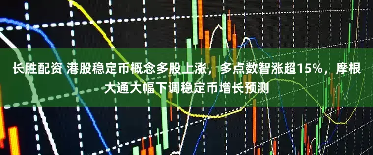 长胜配资 港股稳定币概念多股上涨，多点数智涨超15%，摩根大通大幅下调稳定币增长预测