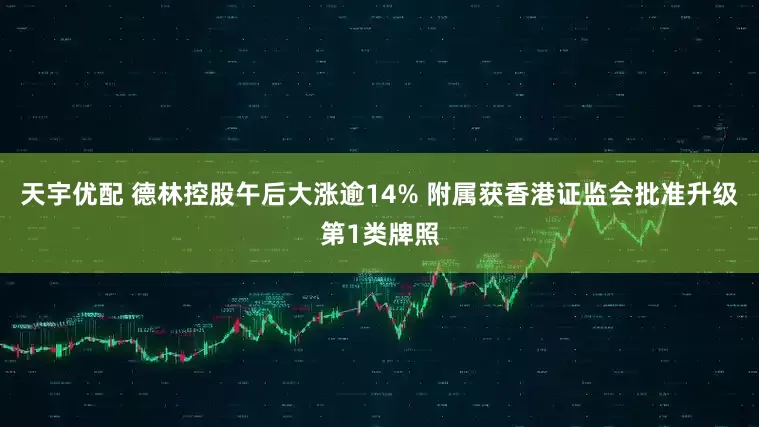 天宇优配 德林控股午后大涨逾14% 附属获香港证监会批准升级第1类牌照